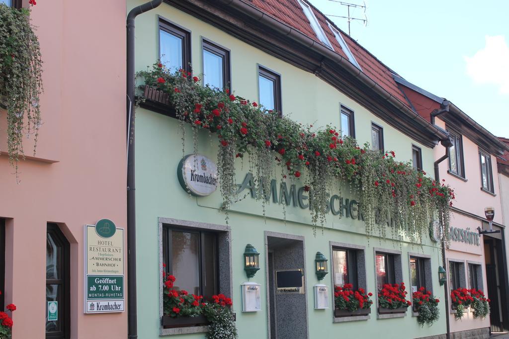Ammerscher Bahnhof Mühlhausen Extérieur photo